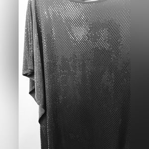 Simmering Draped Blouse